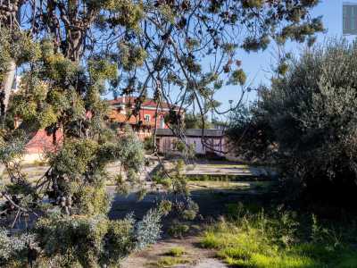 L�edificio sembra per� disabitato, con la vegetazione spontanea che ha ormai preso il sopravvento nel cortile antistante
